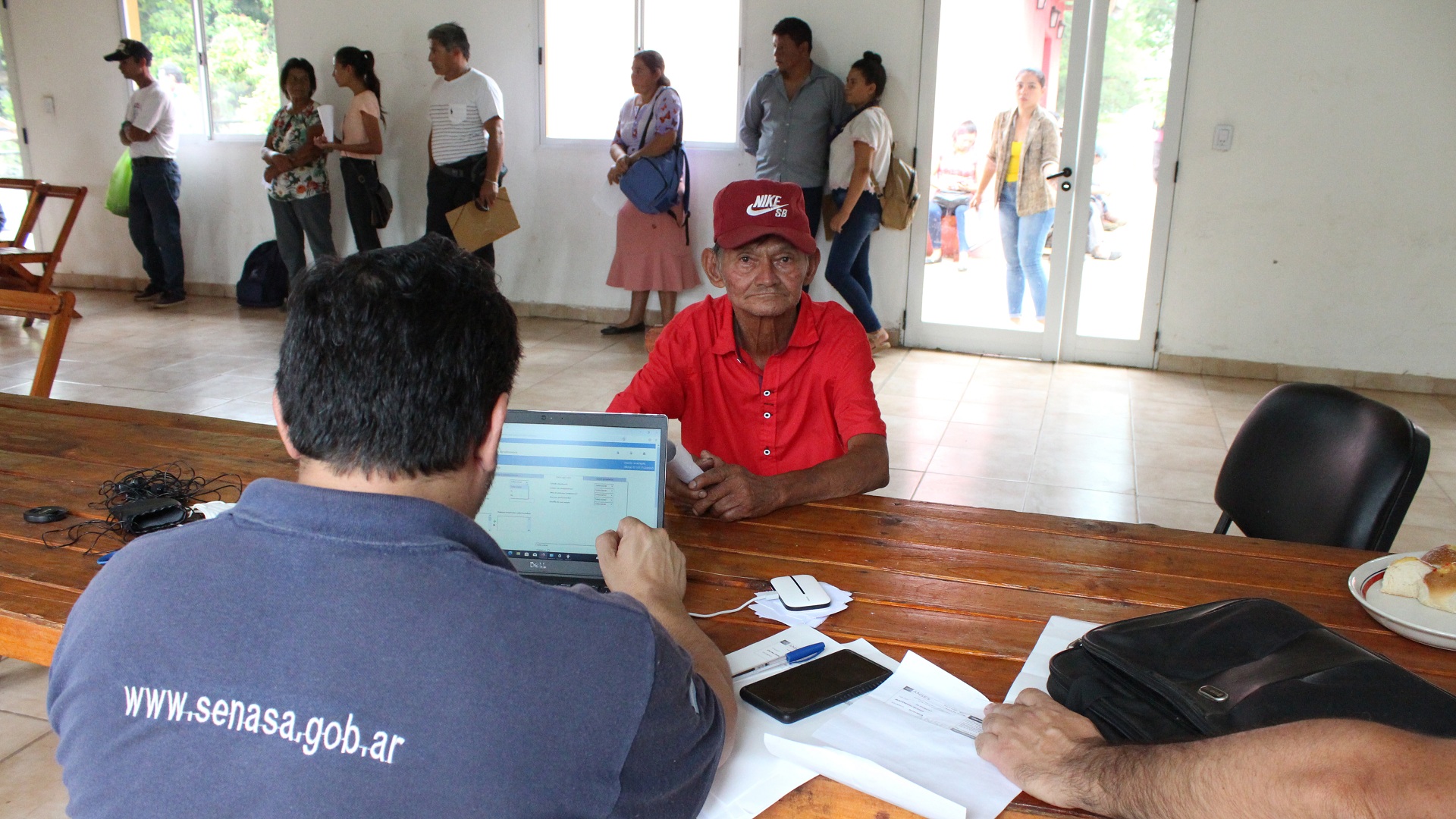 Jornada de inscripción en el Renspa para agricultura Familiar en la Isla Apipe Corrientes