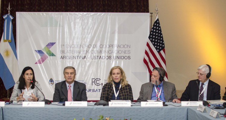 1° encuentro de cooperación bilateral en comunicaciones Argentina-Estados Unidos