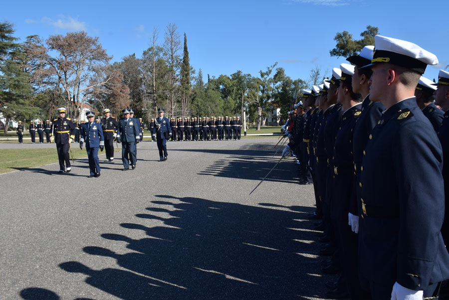 Autoridades de la Fuerza Aérea Argentina