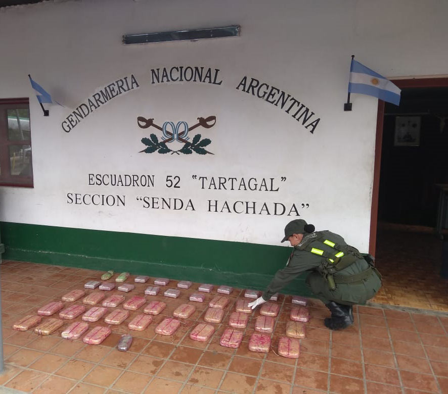 38 kilos 725 gramos de droga