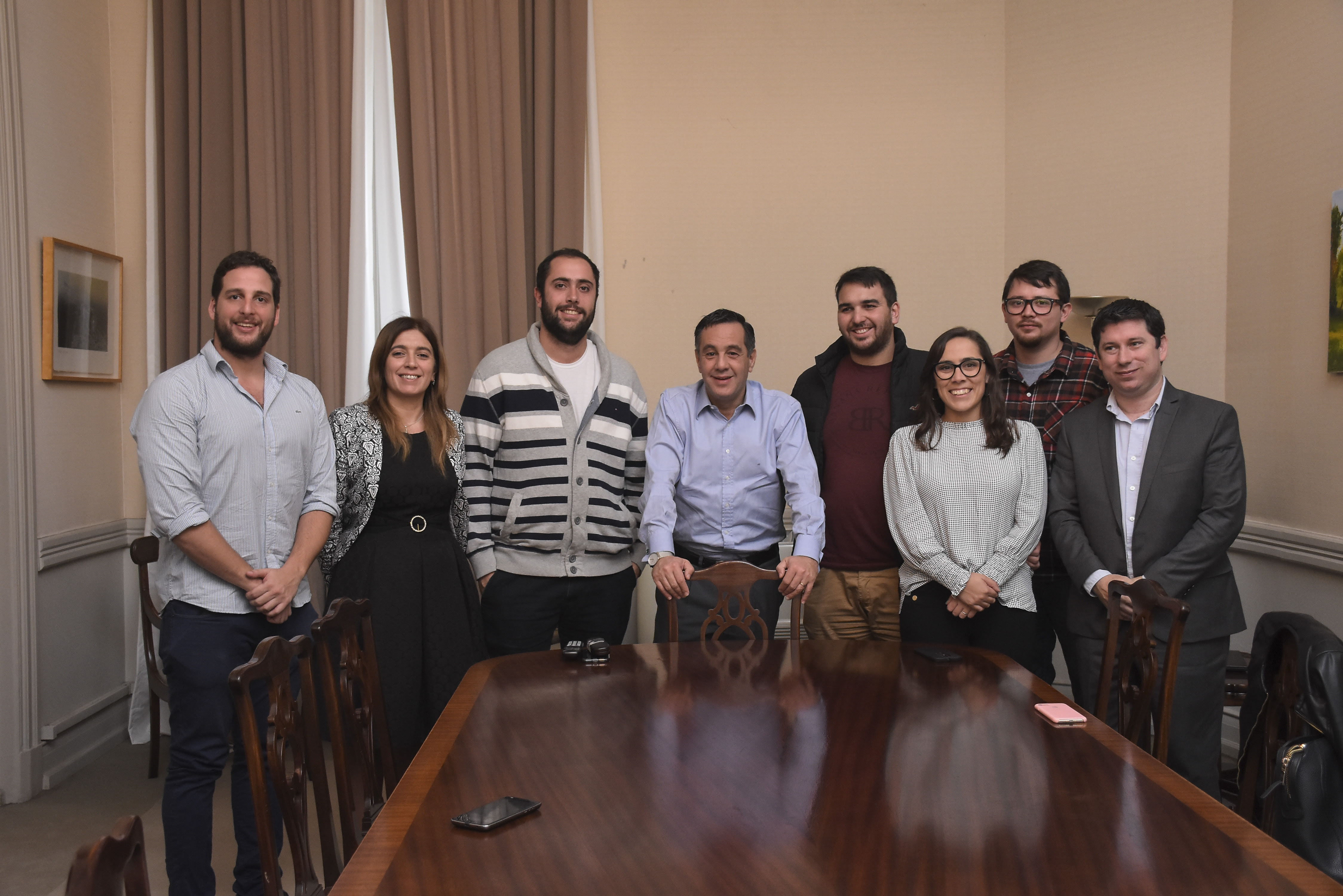 Finocchiaro y Tavela se reunieron con las nuevas autoridades de la Federación Universitaria Argentina