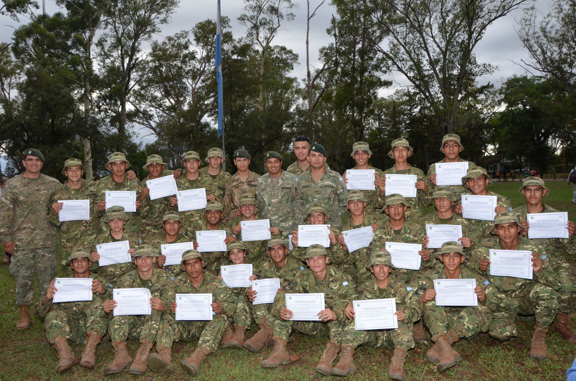 Guarnición Ejército Tartagal soldados