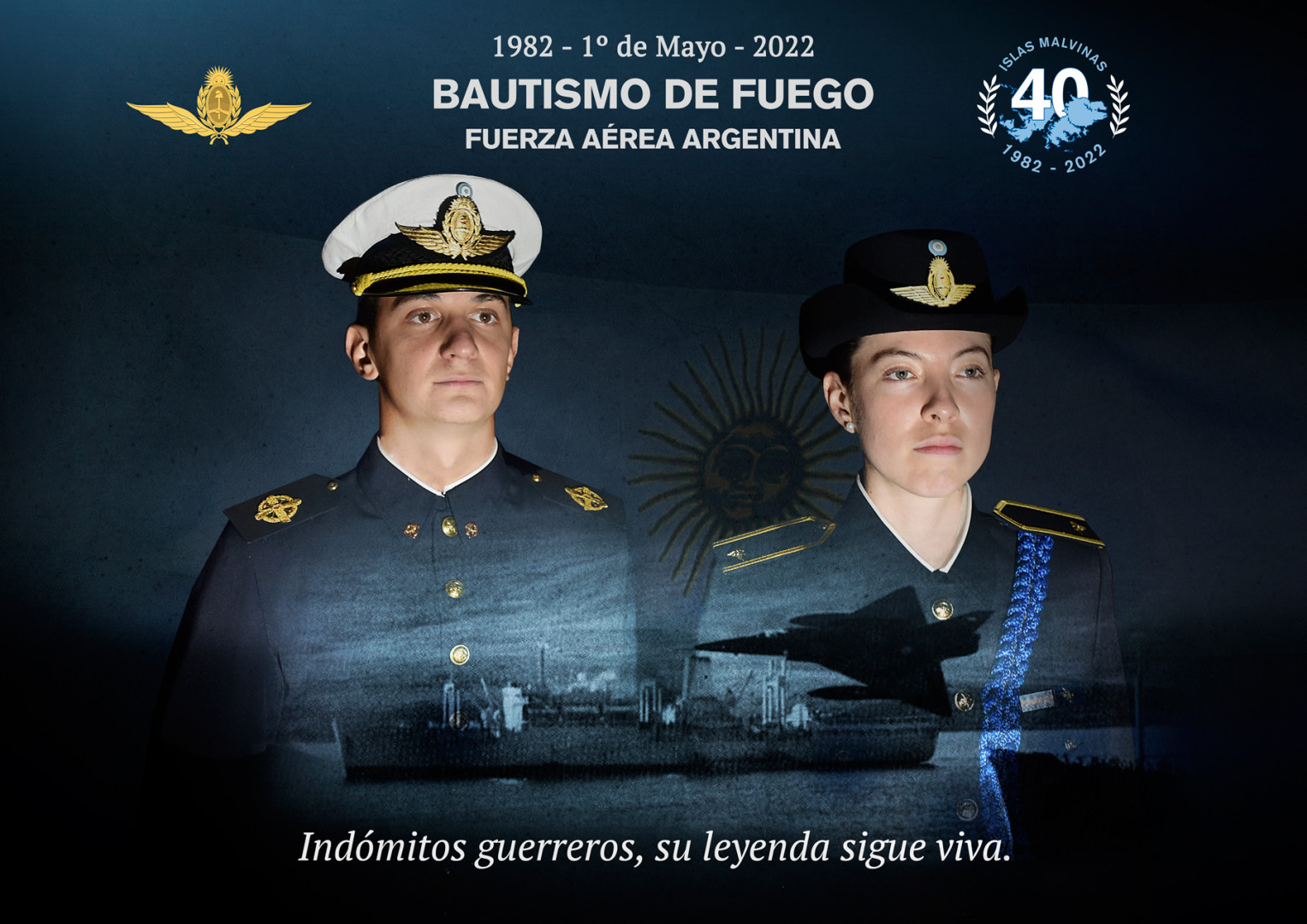 Afiche 1° de mayo - Bautismo de Fuego