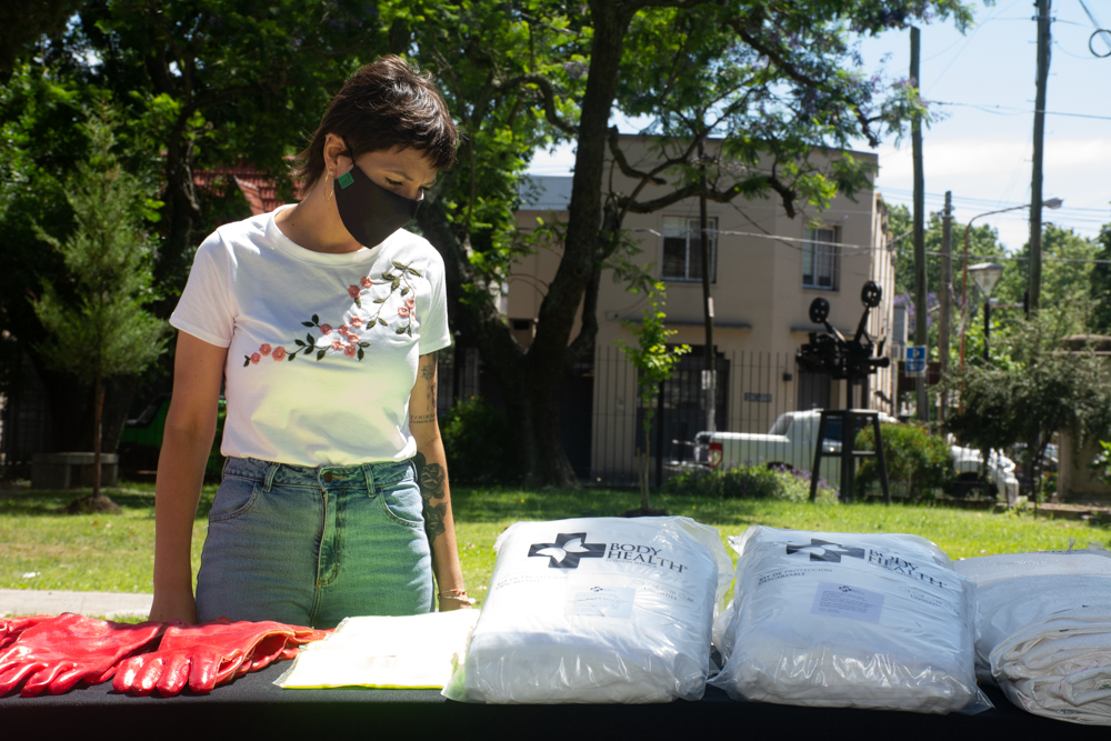 Ambiente entregó kits de protección para recicladores urbanos de Quilmes