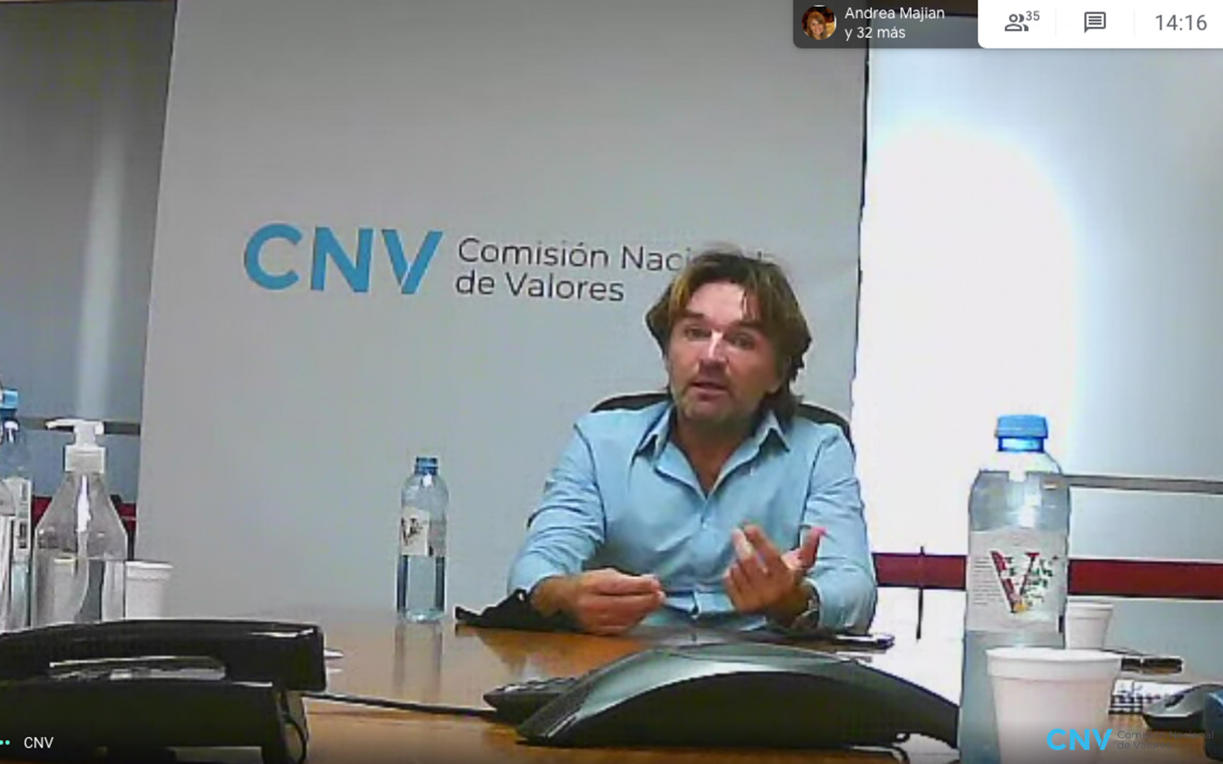 Presidente de CNV - Adrián Cosentino