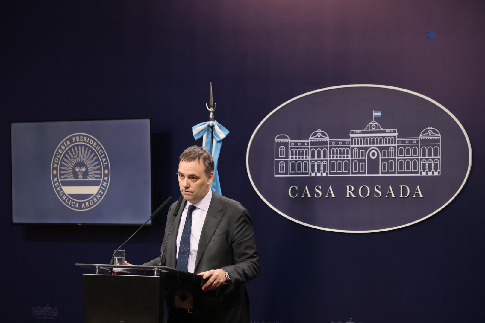 El Vocero Presidencial brindó su conferencia de prensa matutina