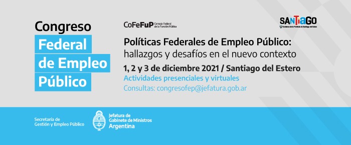 Congreso Federal de Empleo Público 2021