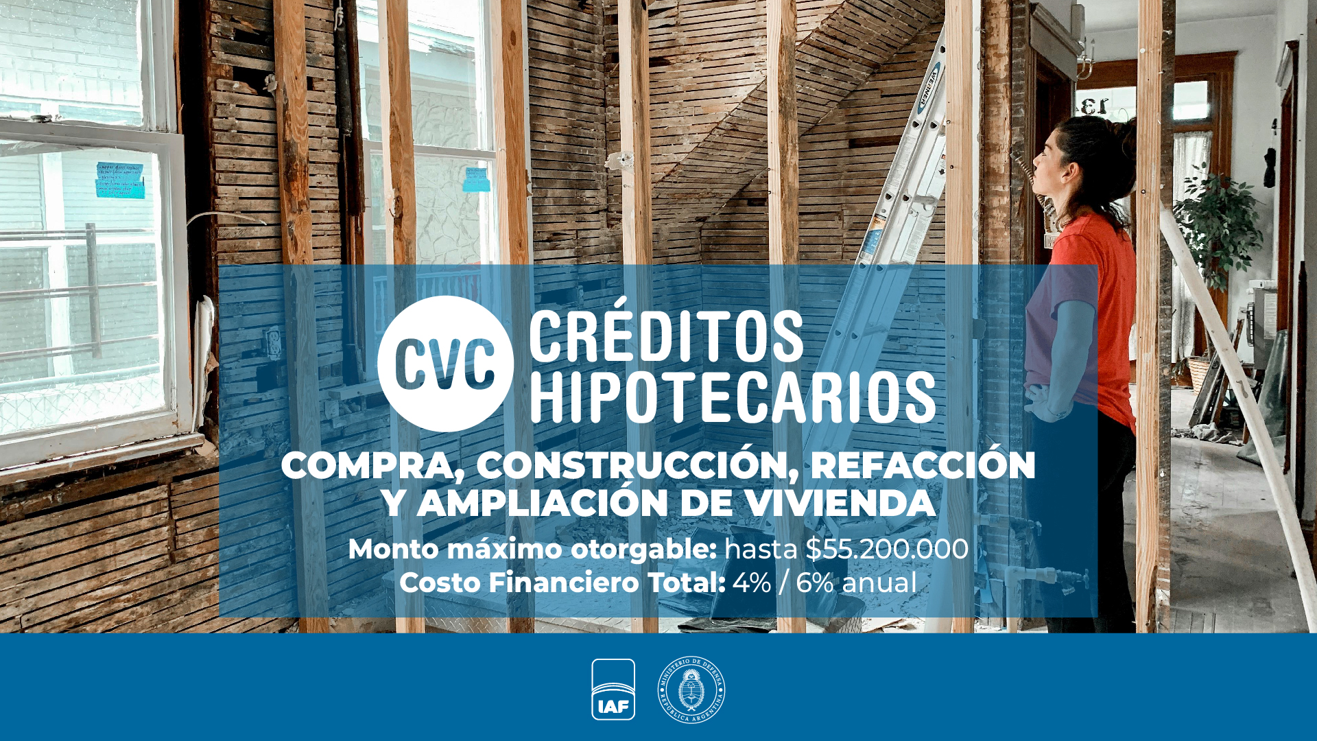 Banner Créditos Hipotecarios para la Vivienda Combinados