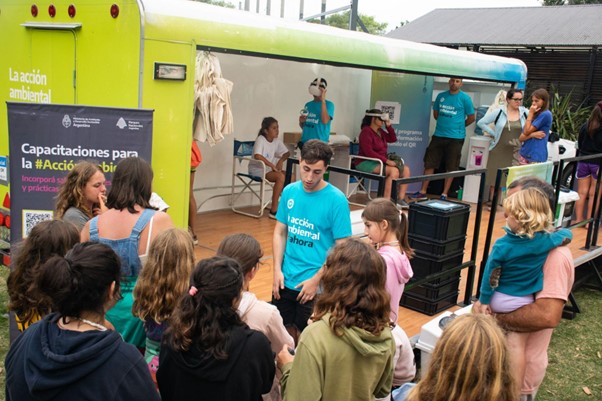 Foto: Campaña de Educación Ambiental 2023 del MAyDS - Miramar 