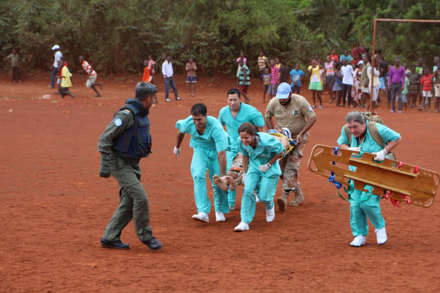 Asistencia al personal de la ONU en Haití