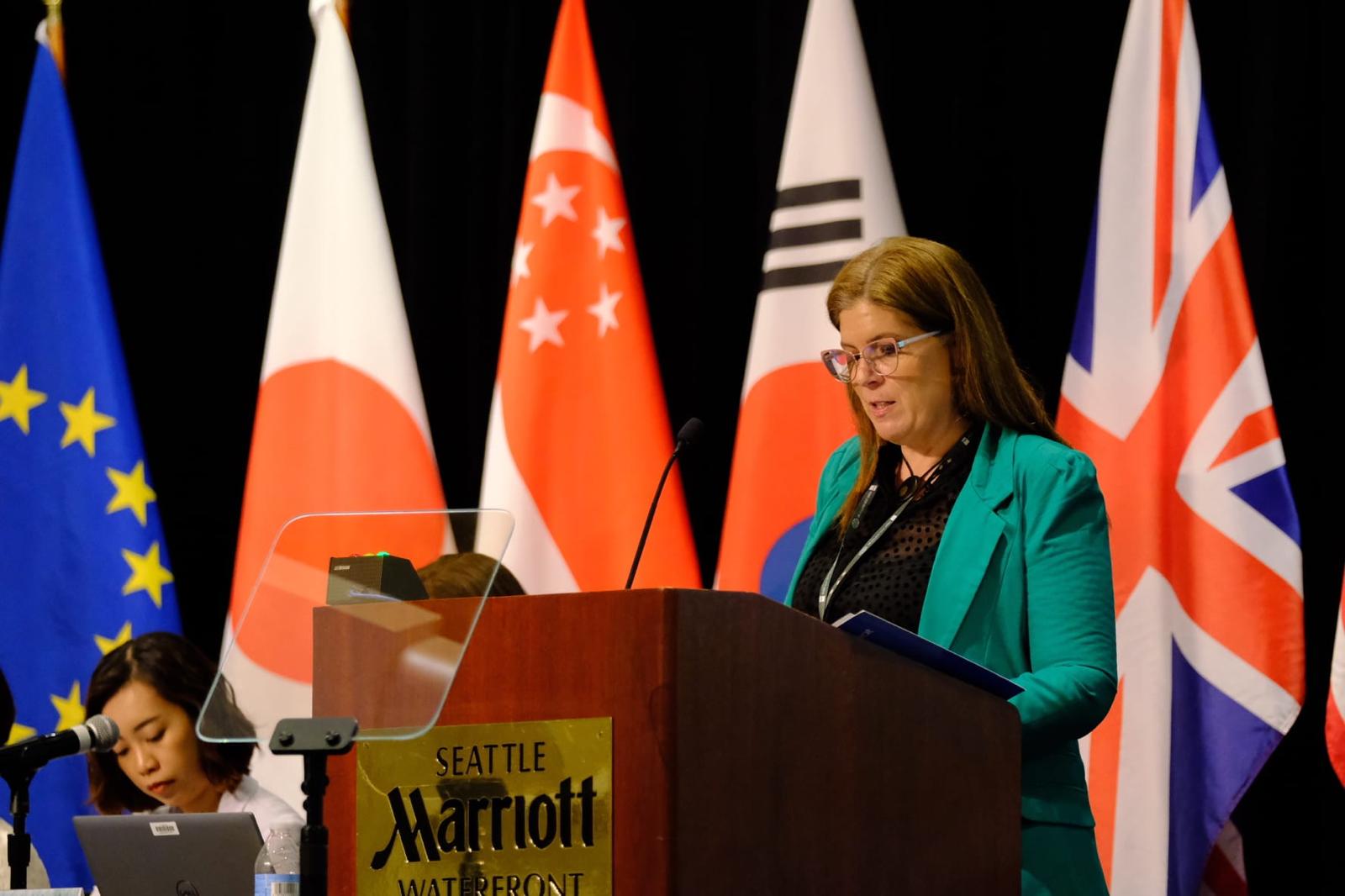 Lorena Terrizano, directora del Instituto Nacional de Productos Médicos.