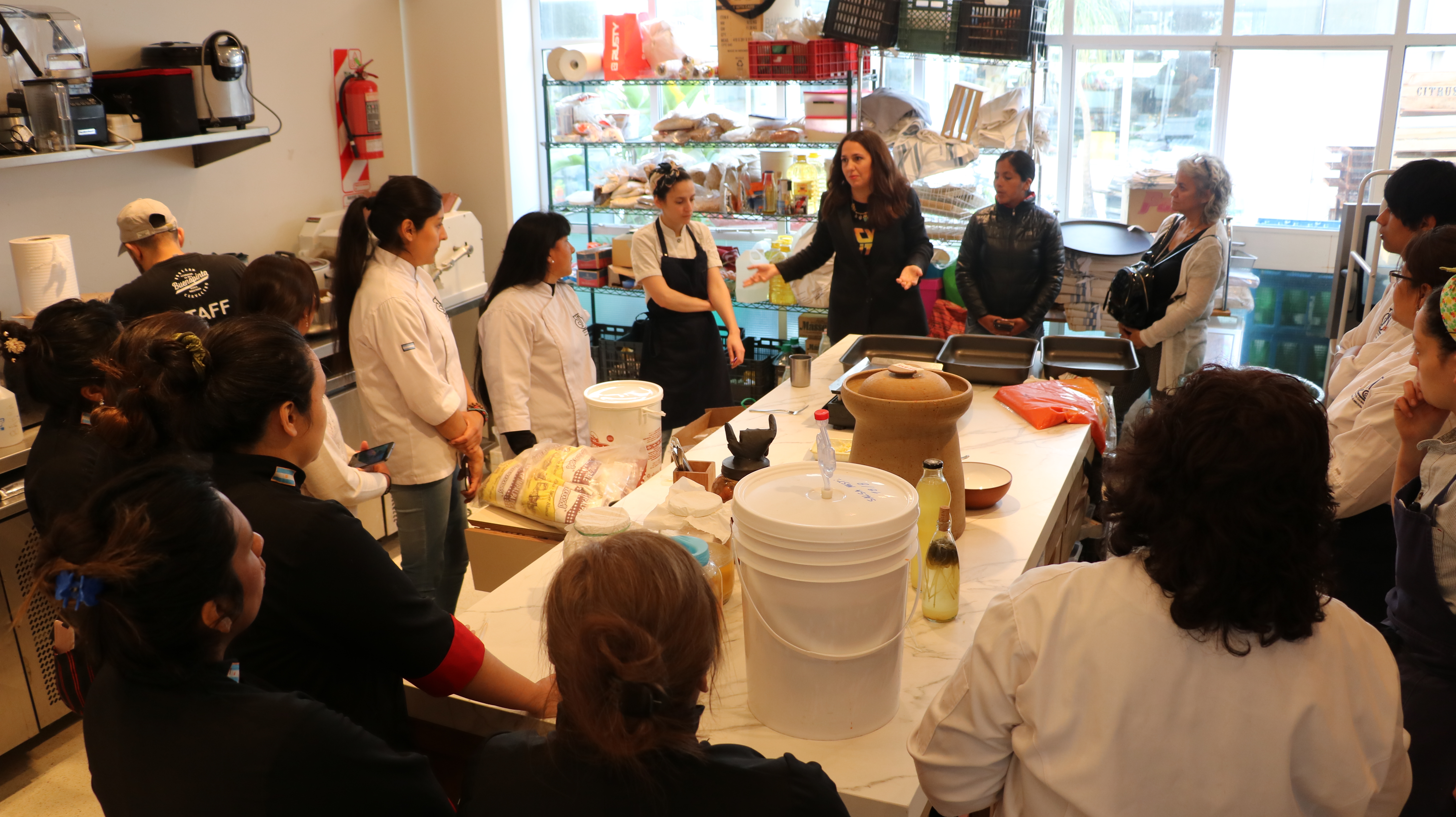 Alumnos de Gastronomía de Jujuy participaron de la Semana de Cultivos Andinos