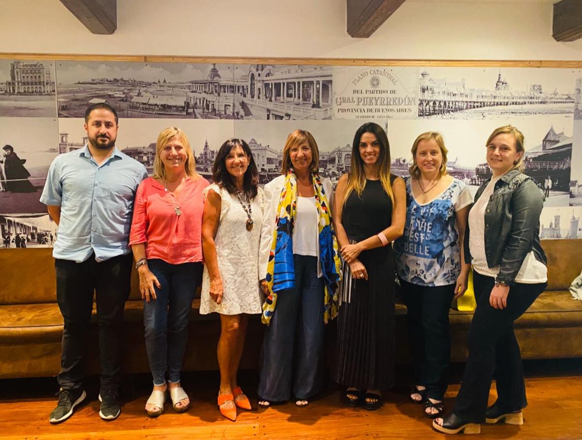 Encuentro con la presidenta del CONDET, Mónica Biasone.