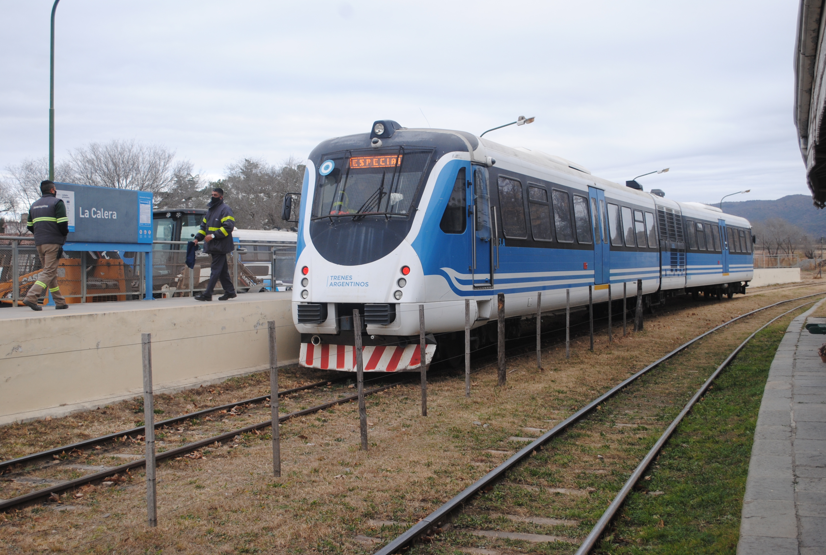 el Tren de las Sierras volvió a parar en Valle Hermoso