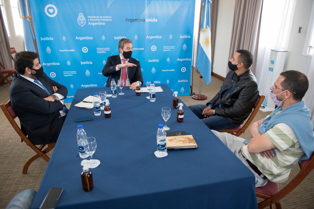 Reunión de trabajo con federaciones de liberados