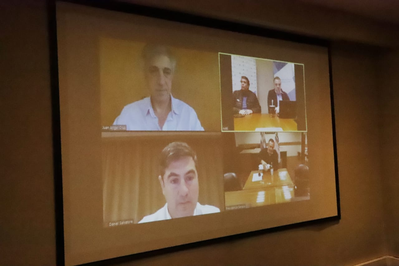 pantalla videoconferencia