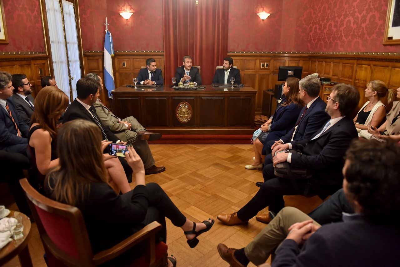 Soria se reunió en la Cámara Federal de Bahía Blanca