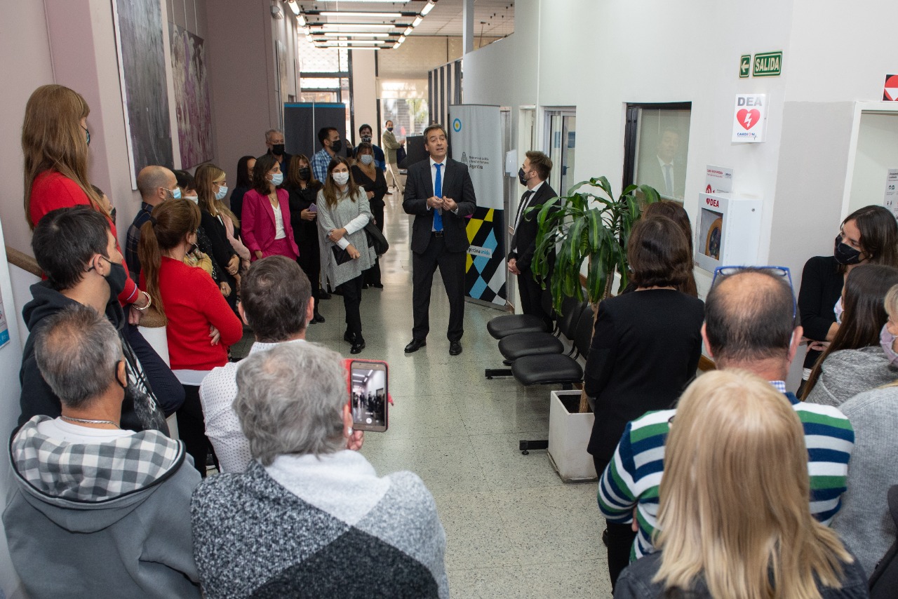 Soria inauguró dos nuevos lactarios en distintas dependencias del Ministerio