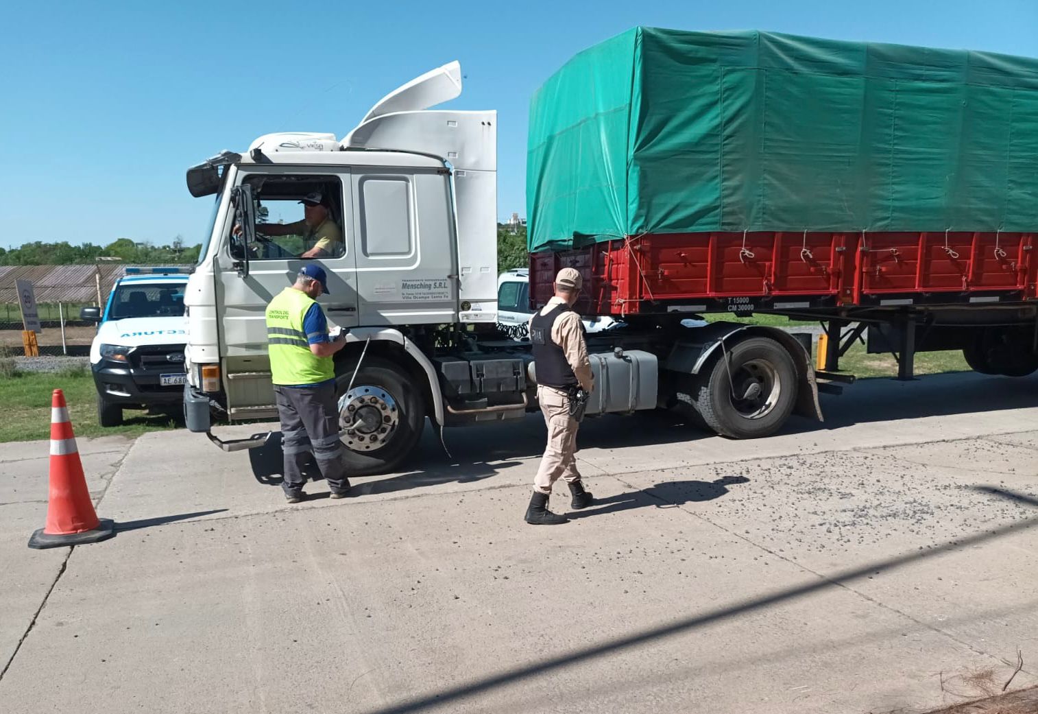 Controles de CNRT en puerto Rosario